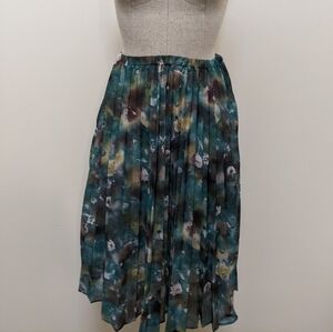 Unknown Brand Women Floral Skirt Midi